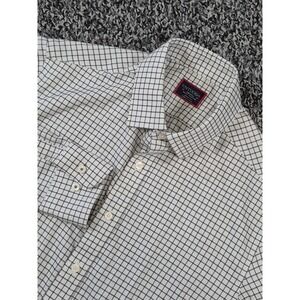 UNTUCKit Shirt Mens Medium‎ Slim Fit Wrinkle Free Button Up Long Sleeve Morando